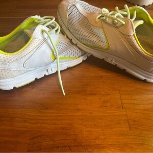FootJoy White and Neon Yellow Shoes
